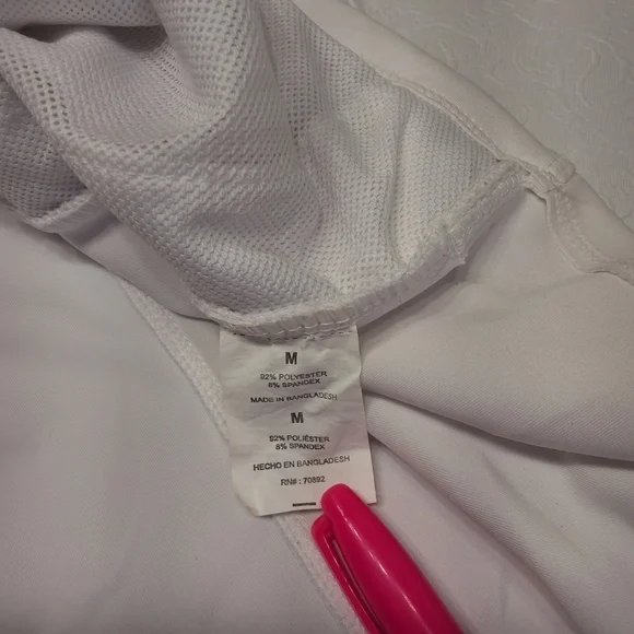 Apana White Active Wear Jacket size M - Picture 11 of 11